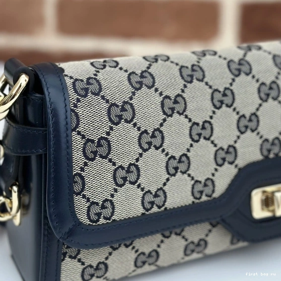 First bag ru SHOULDER GUCCI BAG-27.5*12.5*6.5cm SMALL LUCE 0717